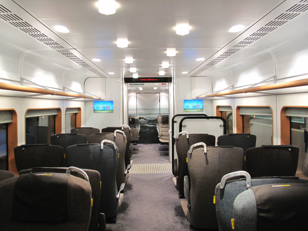 Arlanda Express sisätilat