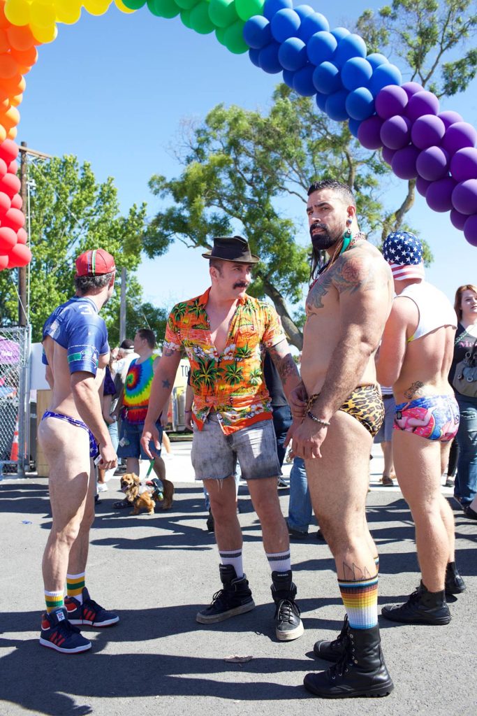 Pride-festivaalikansaa Capitol Hillillä. (c) Alex Kampion/tripsteri.fi