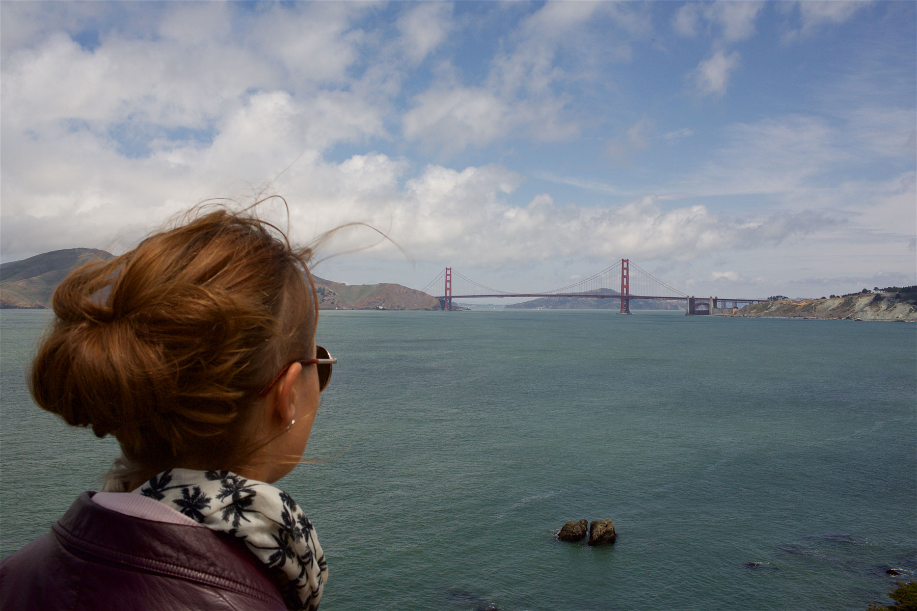 Yksi maailman kuuluisimmista silloista, San Franciscon Golden Gate. (c) Alex Kampion /tripsteri.fi