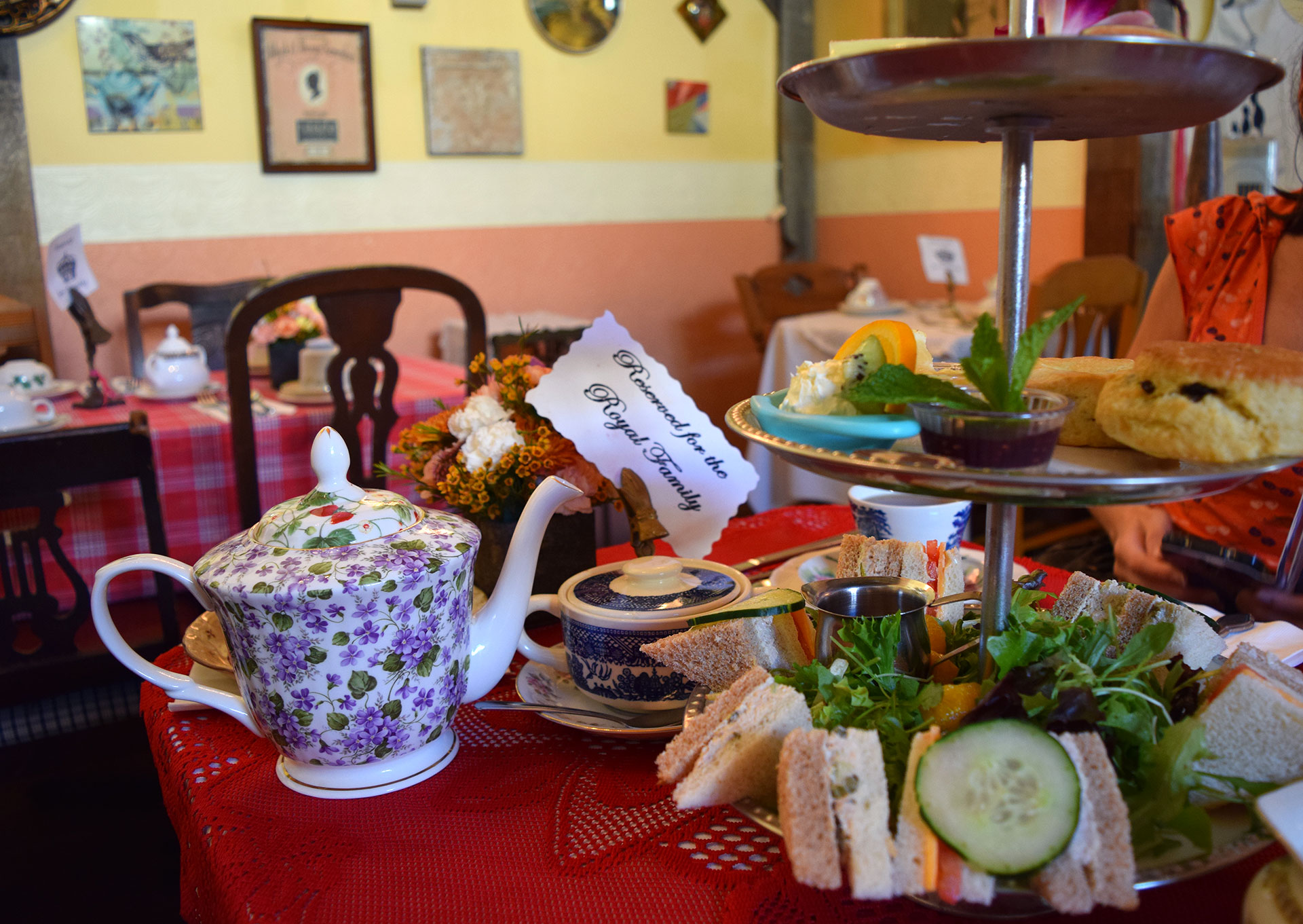Lovejoy's Tea Room on söpö lounas- ja teepaikka. Kuva: Reetta Kemppi