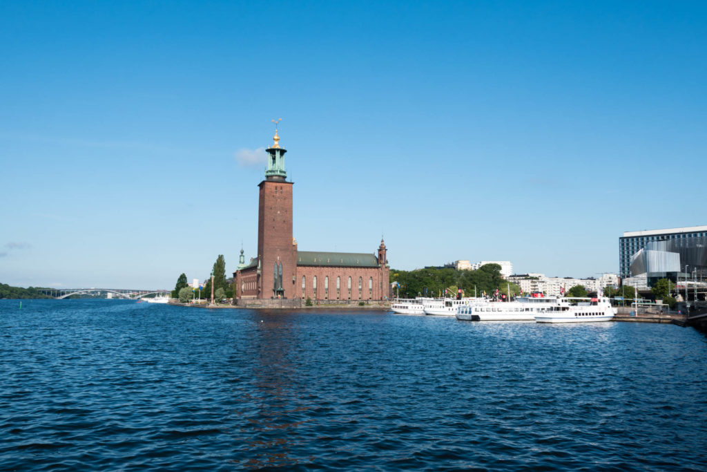 Kaupungintalo tre-kronorneineen on Tukholman maamerkki. Kuva: Soile Vauhkonen