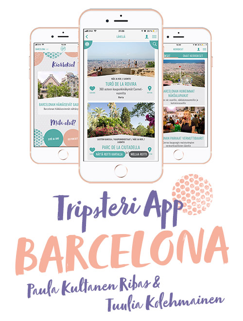 Tripsteri App Barcelona banneri