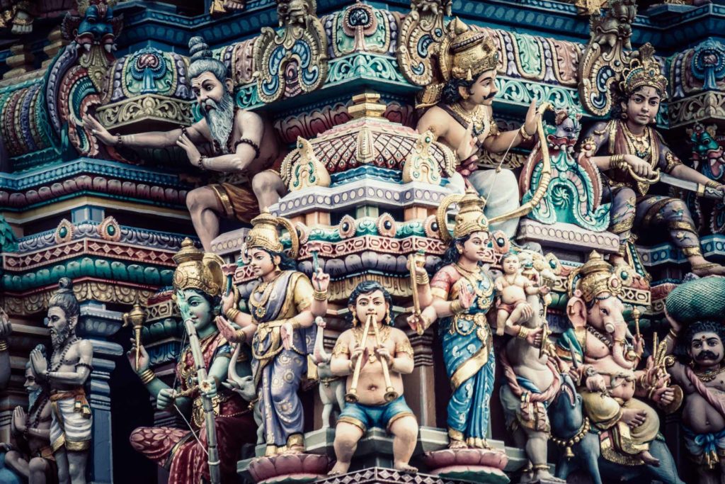 Sri Veerankaliamman on tuhonjumalatar Kalille pyhitetty temppeli. Kuva: Dominik Vanyi (Unsplash)