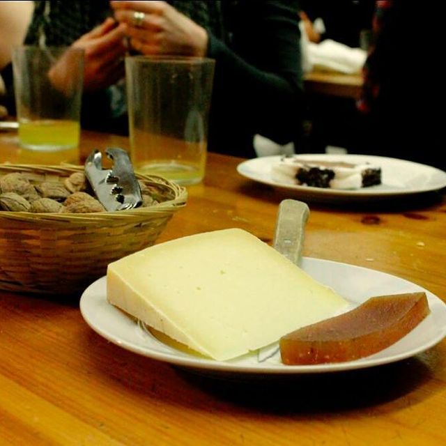 Siideritila ja Idiazabal-juusto