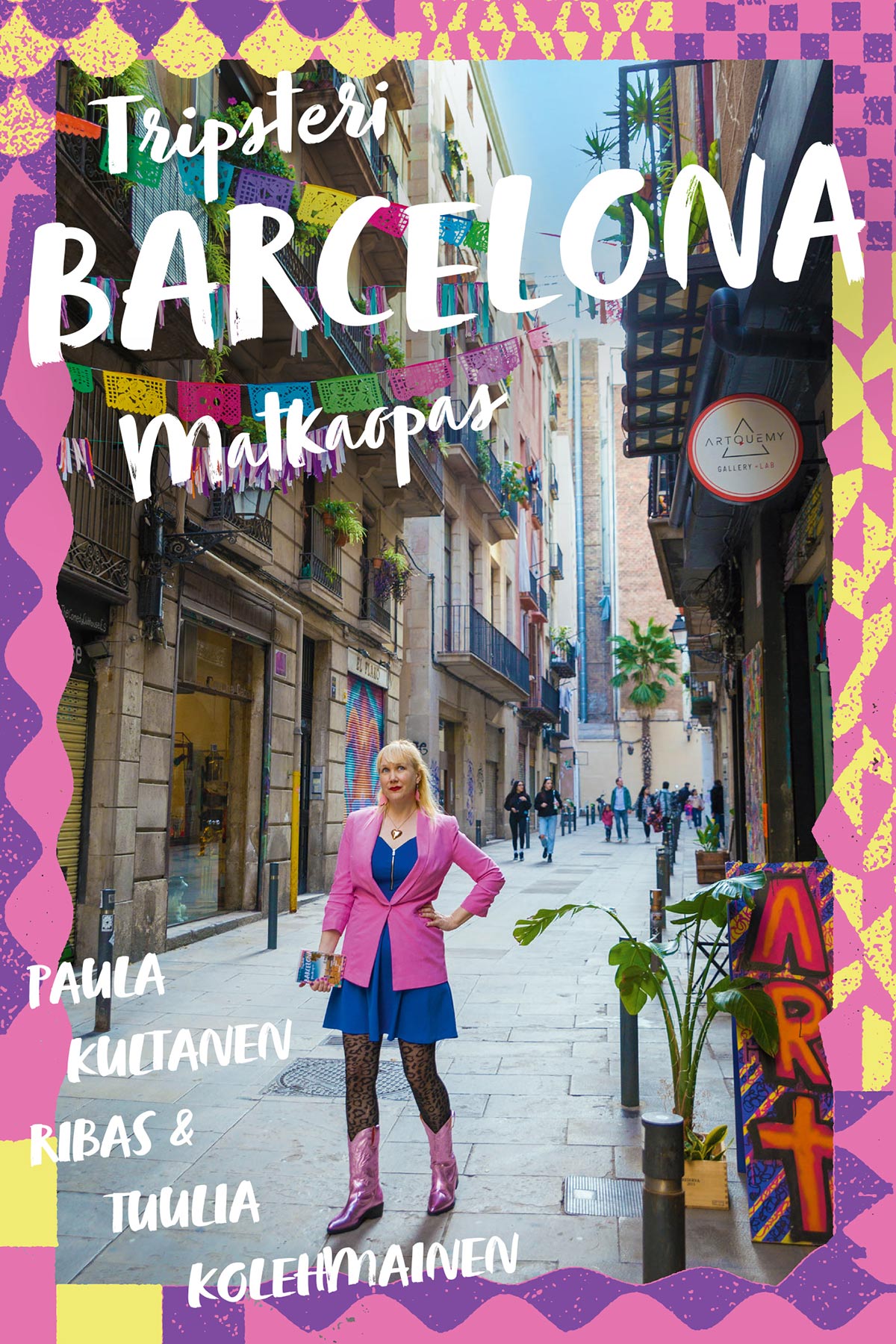 Tripsteri matkaopas Barcelona, Paula Kultanen Ribas ja Tuulia Kolehmainen. 2. painos 2024
