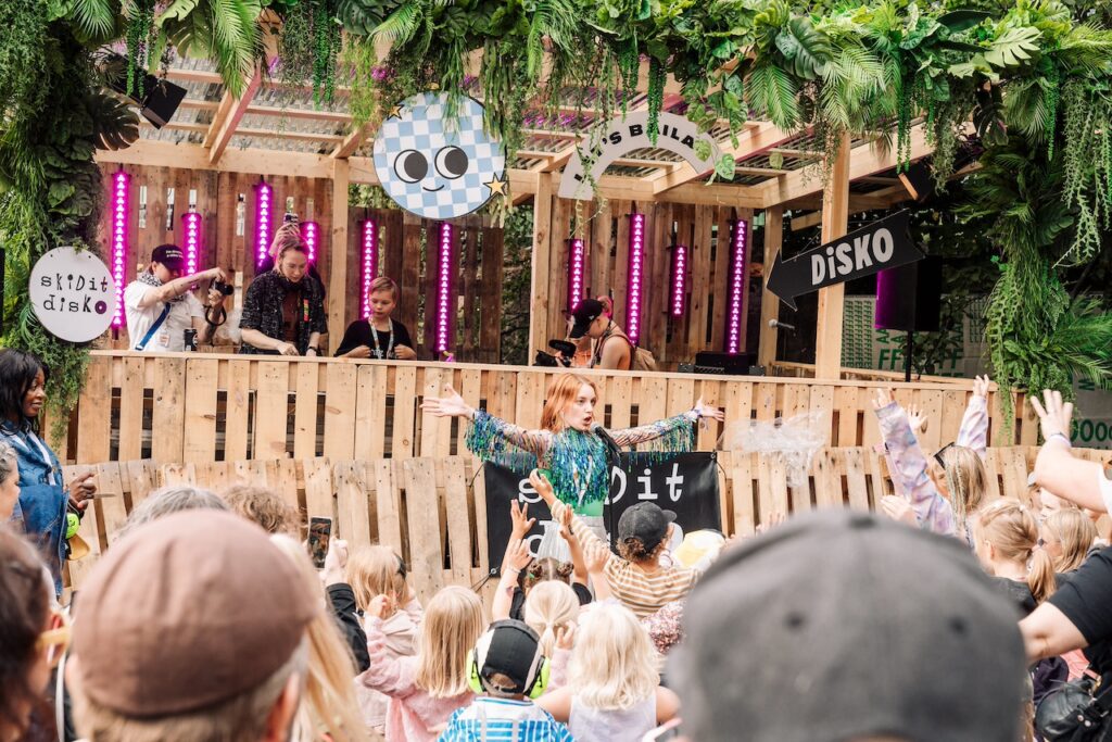 Diskon vilskettä. Kuva: Samuli Pentti / Flow