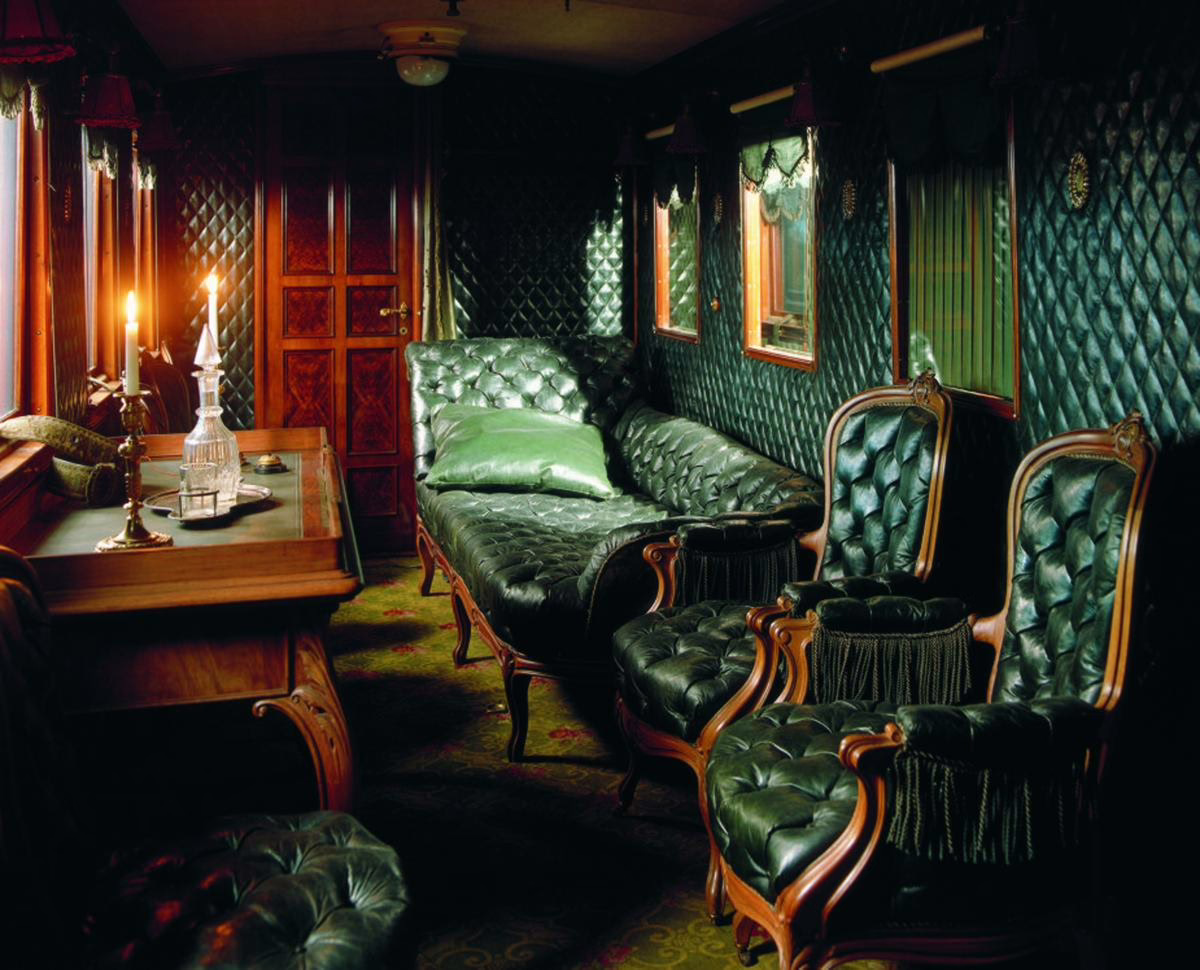 Keisarinvaunu © Suomen rautatiemuseo, Hyvinkää